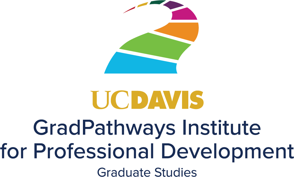 GradPathways Logo with rainbow road