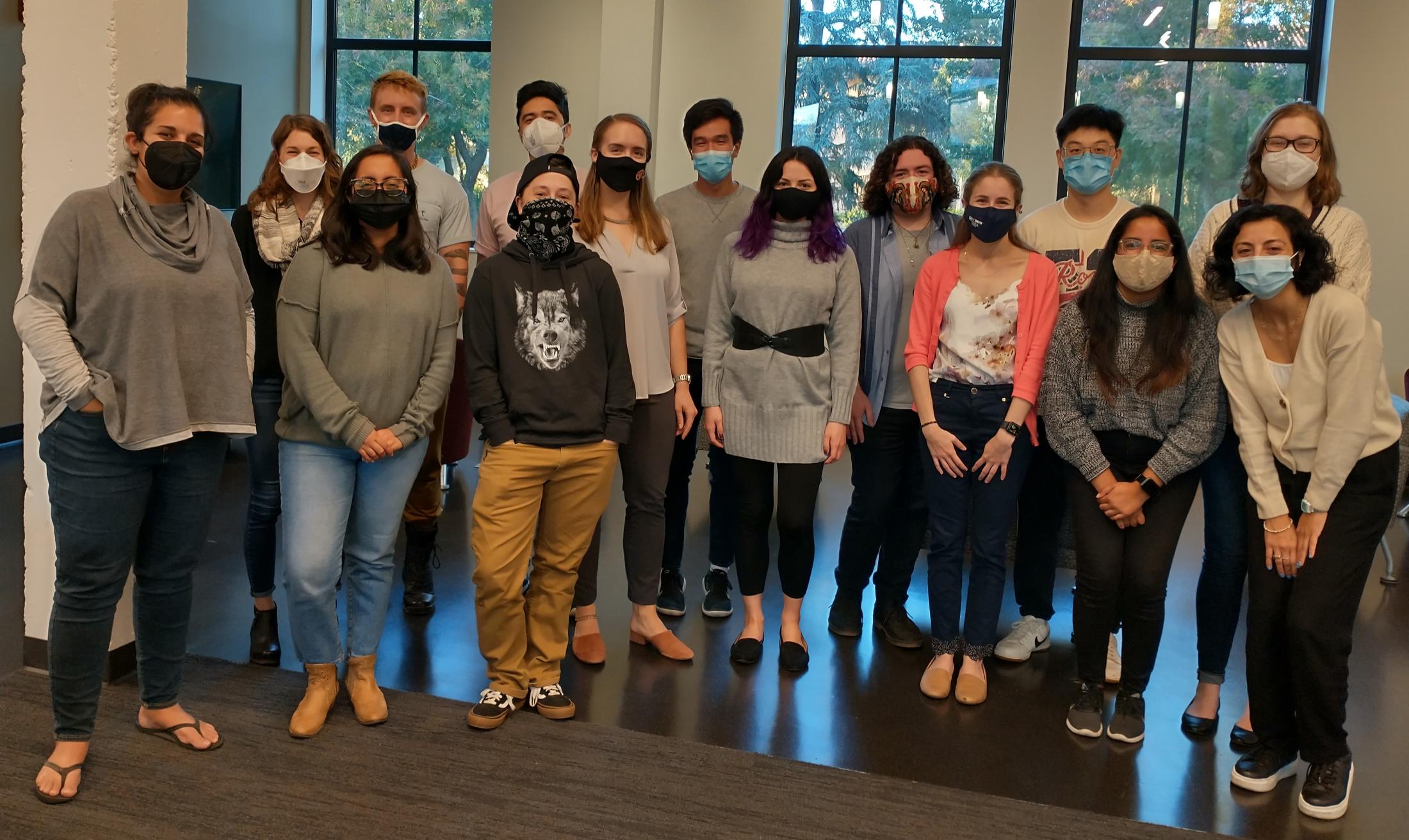 The class of 2021-2022 Professors for the Future Fellows