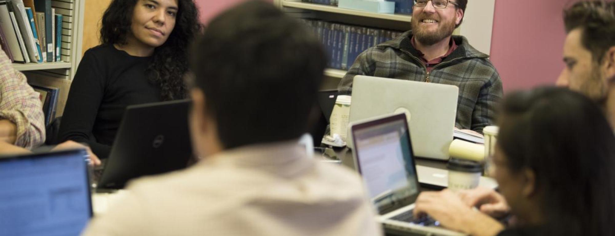 Michael Ziser, Associate Professor of English at UC Davis, uses a bi-weekly group mentoring model with his graduate students.