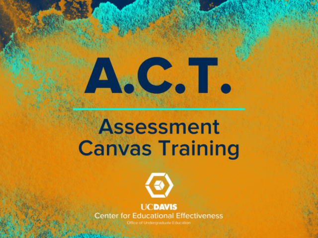 Assessment Canvas Training